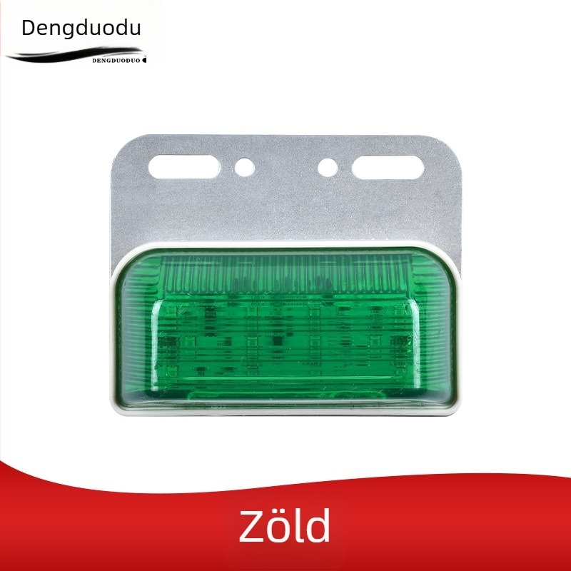 LED oldalsó fény teherautókhoz, műanyag ház, 5W, 24V, alkalmas utánfutókhoz/furgonokhoz/teherautókhoz
