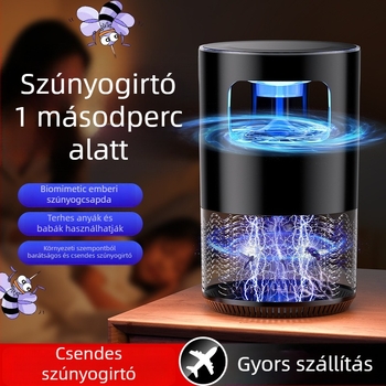 Wear Heart Szúnyogirtó Lámpa Belélegzéses repelensekkel, USB-töltés, Elektrosokk, UV-lámpa 31–40㎡ területre