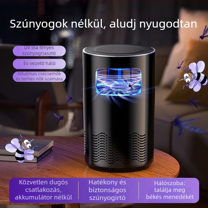 Wear Heart Szúnyogirtó Lámpa Belélegzéses repelensekkel, USB-töltés, Elektrosokk, UV-lámpa 31–40㎡ területre