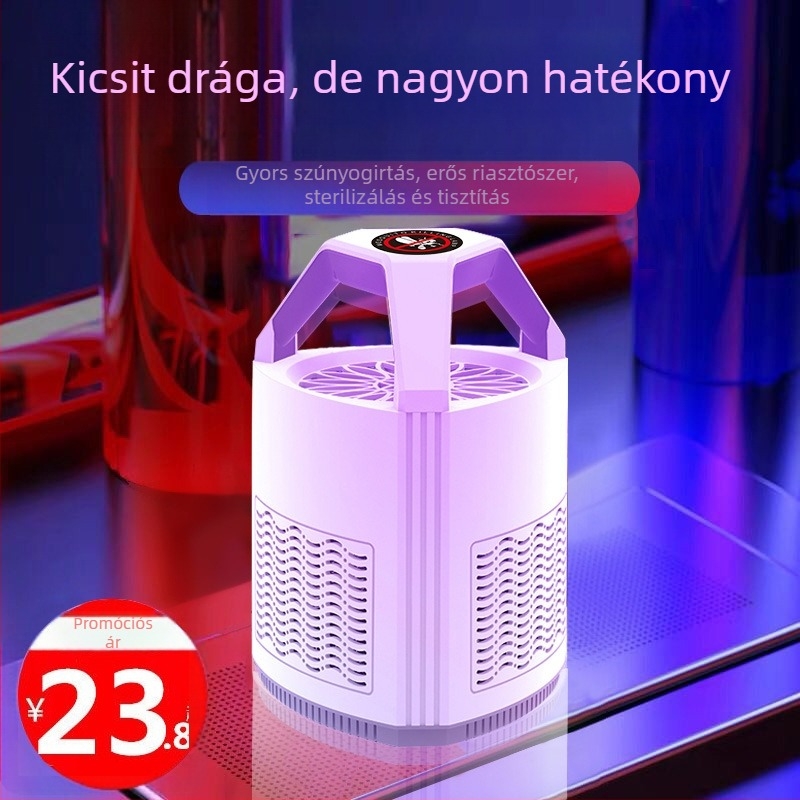 USB szúnyogirtó lámpa illatmentes repelens folyadékkal, hordozható melegítő repelenssel, rovarfogó készülék