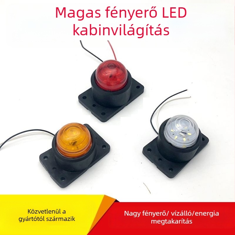 Kamion LED sarokvilágítás, 24V, 5W, irányjelző