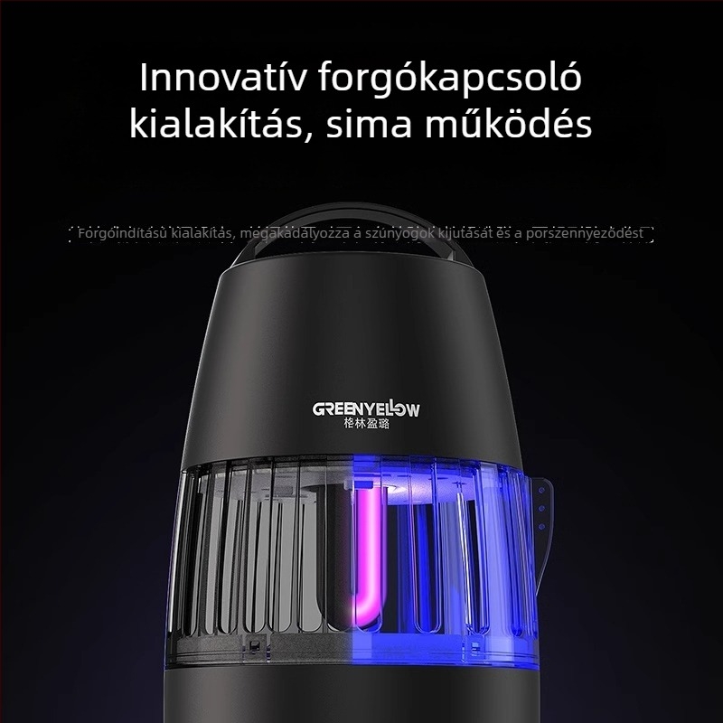 Szúnyog-lámpa szívó rendszerrel, UV-lámpa, nikkel-zink-vas háló, 41–60 m² lefedettség, beépített akkumulátor nélkül