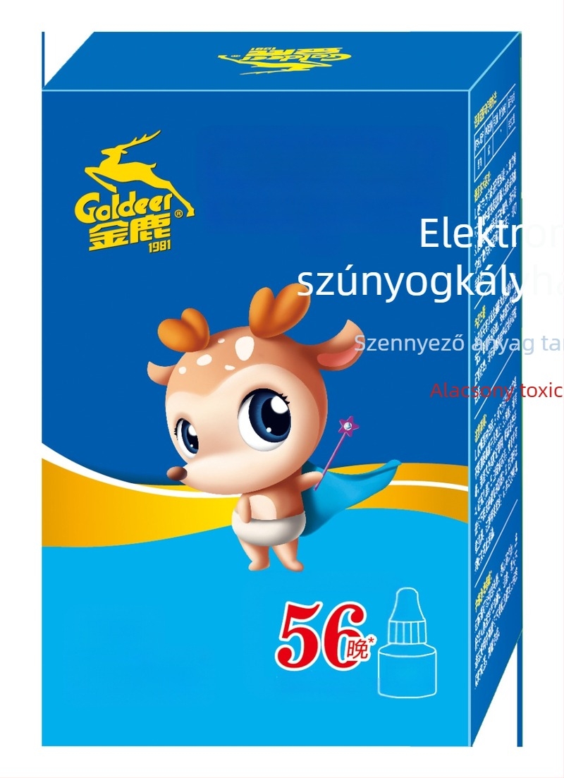 Áramellátásos szúnyogriasztó készlet illatmentes folyadékkal, dugós csatlakozással, 3 üveg + 1 tartály, modell C134, regisztrációs szám WP20210386