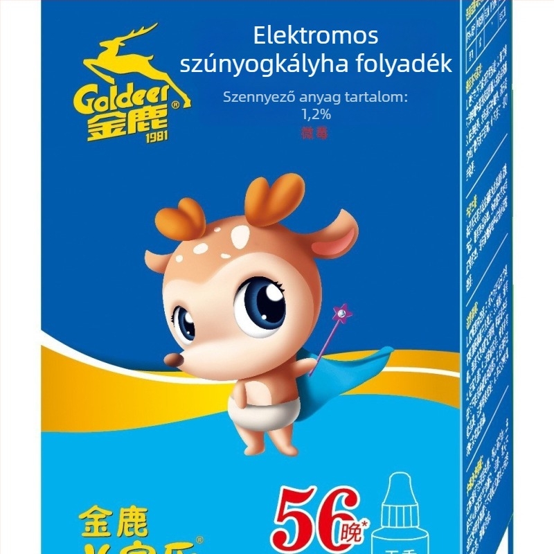 Áramellátásos szúnyogriasztó készlet illatmentes folyadékkal, dugós csatlakozással, 3 üveg + 1 tartály, modell C134, regisztrációs szám WP20210386