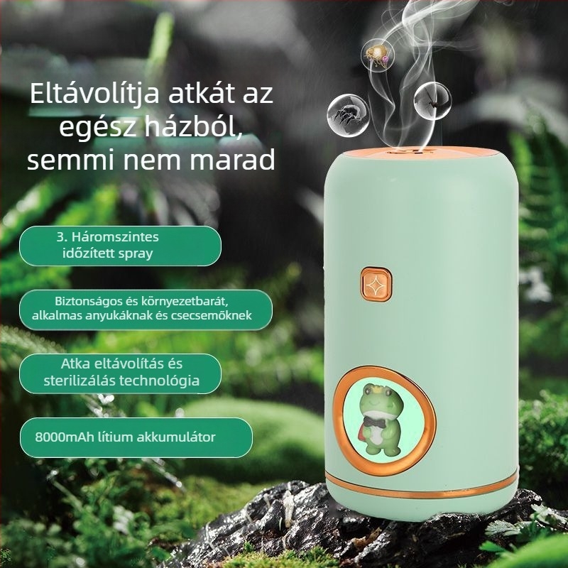 Elektronikus szúnyogölő, hordozható kempingezéshez és otthoni használathoz, újratölthető, alkalmas anyáknak és gyerekeknek