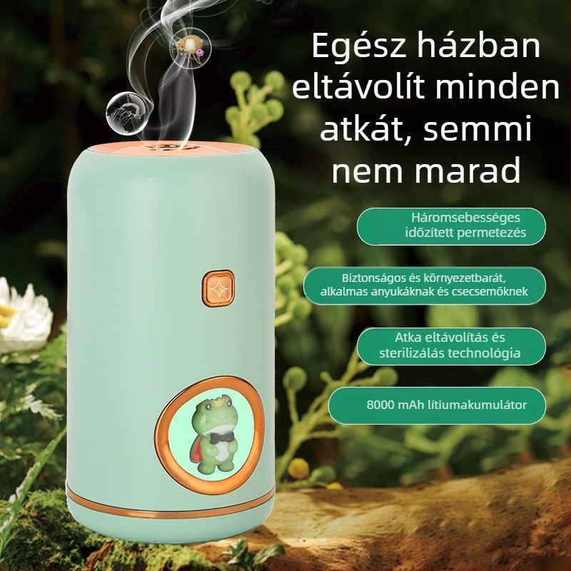 Elektronikus szúnyogölő, hordozható kempingezéshez és otthoni használathoz, újratölthető, alkalmas anyáknak és gyerekeknek