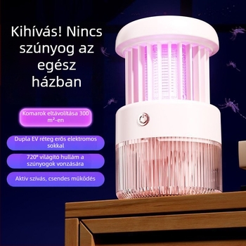 Elektromos szúnyogirtó lámpa, 10 m²-es lefedettség, kézi működés, nem mérgező, beépített akkumulátor nélkül