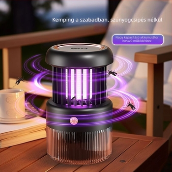 Elektromos szúnyogirtó lámpa, 10 m²-es lefedettség, kézi működés, nem mérgező, beépített akkumulátor nélkül