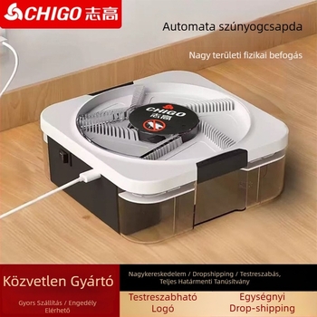 Légycsapda, automata légyfogó készülék, alkalmas 21-30 m²-re, 5V, 4W, beépített akkumulátor, üzemidő 8-12 óra
