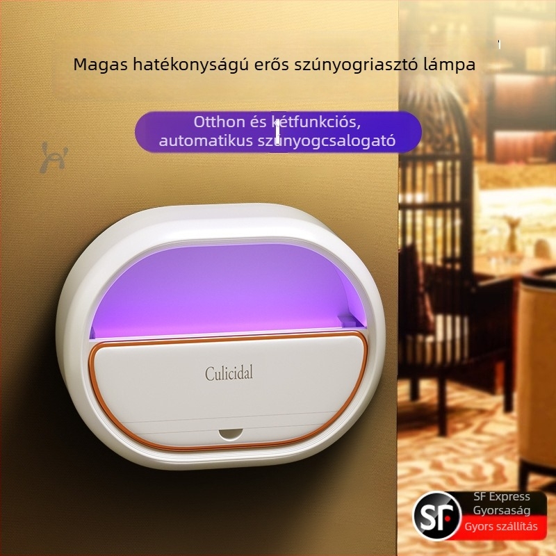 Ragasztó csapda – szúnyogölő lámpa, belső használatra, UV fény, 61㎡+ lefedettség, akkumulátor nélkül