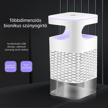 Inhalációs szúnyogölő lámpa – csendes működés beltéri használatra, modell Little e bionic lamp, névleges feszültség 50V