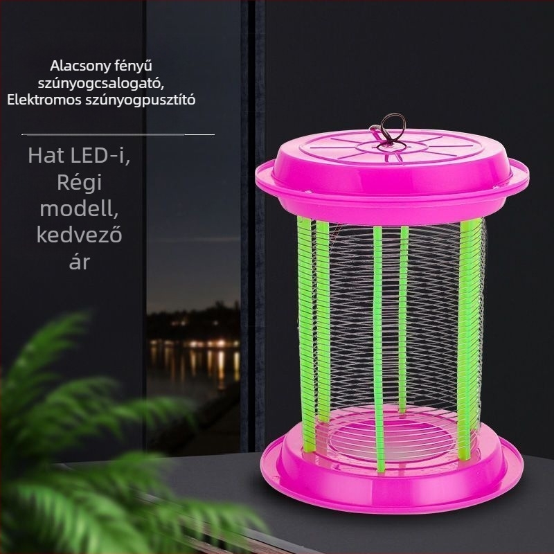 Elektronikus szúnyogirtó lámpa gazdaságok számára, csendes rovarfogó a szúnyogok és molyok ellen, feszültség 36V vagy kevesebb