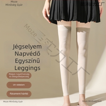 Napsütés elleni lábvédő közép hosszúságú, férfiak és nők számára, Lycra pamut Spandex anyag, kód D5scqtcr