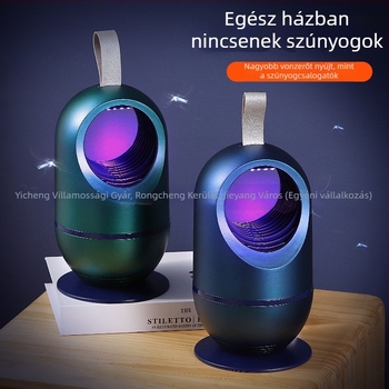 Belső szúnyogfogó lámpa 365 nm-es LED-lámpákkal, modell 688, 5W, méretek 210×114, szívó funkcióval