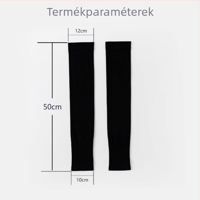 Lábszárvédő UV védelemmel, uniszex, hosszú fazon, Ice Silk anyag, nylon