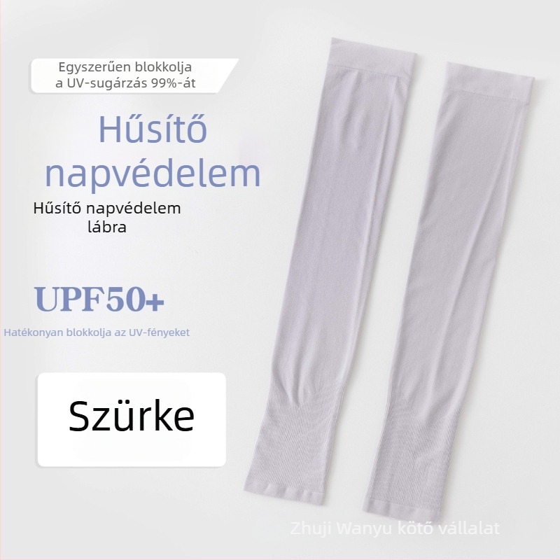 Lábszárvédő UV védelemmel, uniszex, hosszú fazon, Ice Silk anyag, nylon