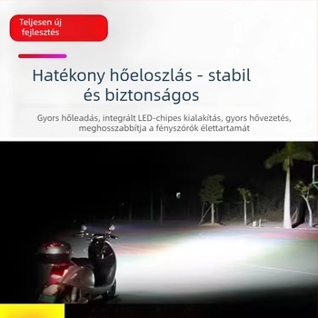 Chengming LED fényszóró elektromos járművekhez, IP67 vízálló, 12–80V, 20 000 óra LED-élettartam, három- és négykerekű járművekhez