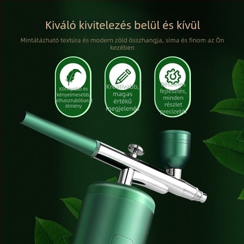 Otthoni oxigéninfúziós nano-miszt készülék, hordozható, beépített akkumulátor, hideg permet, 1. fokozat, bevonatos felület; köd idő 61–120 s.