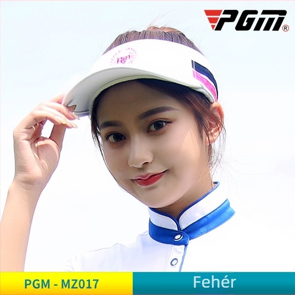 PGM női golf sapka, Leisure stílus, kültéri használatra, nyomtatott logó OK, márka PGM