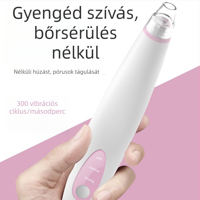 Elektromos pattanáseltávolító szívóval – fekete pöttyök eltávolítása, hámlasztás, 3 sebesség, modell SL0001