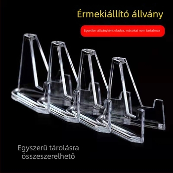 Emlékérme kiállító állvány – háromszög alakú fém display állvány, Márka Unique, Eredet Jilin, 2025 tavasz, Művészi stílus