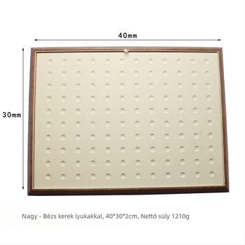 Ékszerállvány művészi stílussal, csempe alakú, anyag: szuper rost, 2024 tavaszi kiadás