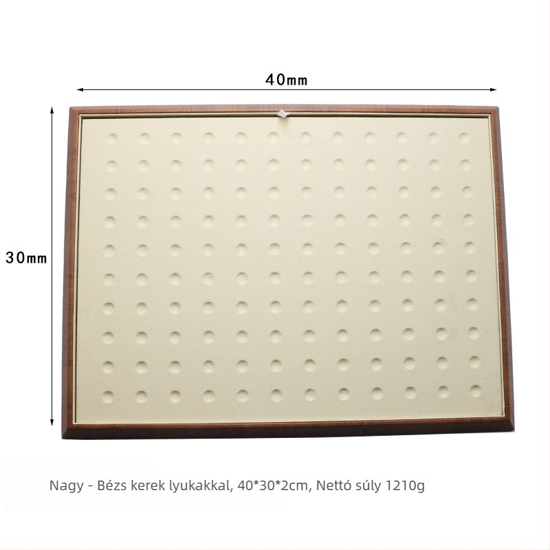 Ékszerállvány művészi stílussal, csempe alakú, anyag: szuper rost, 2024 tavaszi kiadás