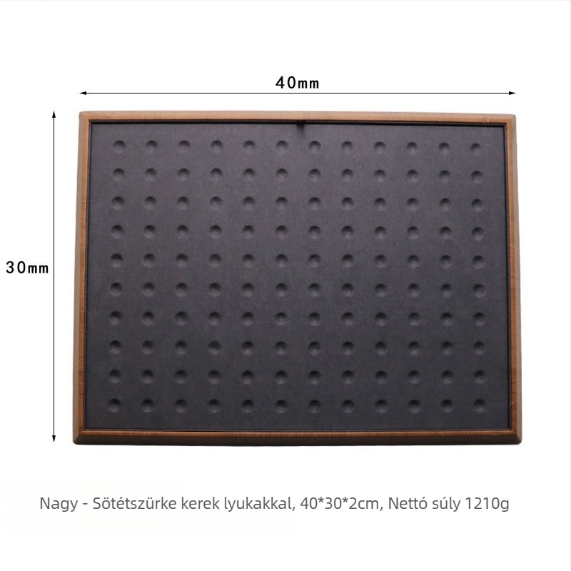 Ékszerállvány művészi stílussal, csempe alakú, anyag: szuper rost, 2024 tavaszi kiadás