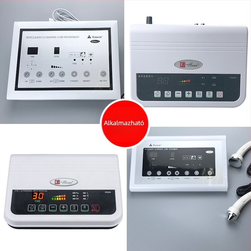 Fahrenheit ultrahangos arcápoló eszköz hővezető fejjel – Funkciók: fehérítés, bőrápolás, pontszerű anyajegy, ultrahang; IPX8 vízálló; hordozható; Beépített akkumulátor: Nincs; Piacra kerülés: 2021