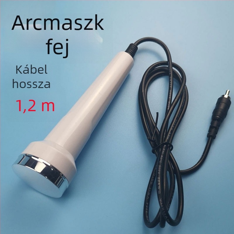 Fahrenheit ultrahangos arcápoló eszköz hővezető fejjel – Funkciók: fehérítés, bőrápolás, pontszerű anyajegy, ultrahang; IPX8 vízálló; hordozható; Beépített akkumulátor: Nincs; Piacra kerülés: 2021