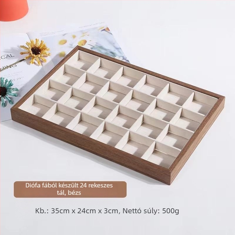 Flanel belsővel rendelkező ékszertálca, Yunnan eredetű, 2025 téli kiadás, nőies stílus