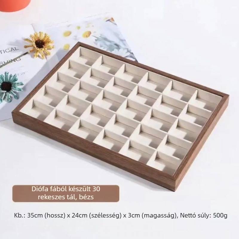 Flanel belsővel rendelkező ékszertálca, Yunnan eredetű, 2025 téli kiadás, nőies stílus