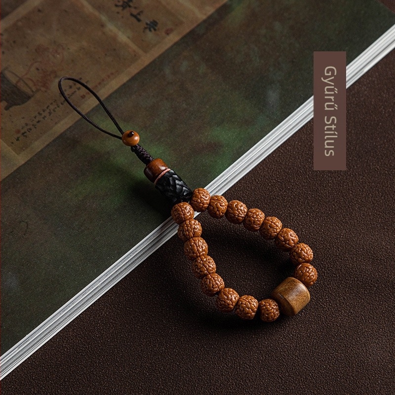 Mobiltelefon-lanyard – magas rugalmú pamut, uniszex, fém csat, Yuedi márka