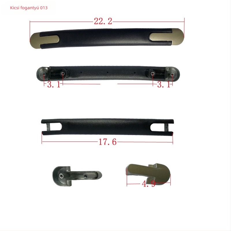 Traveler műanyag bőröndfogantyú – Bőrönd-kiegészítők