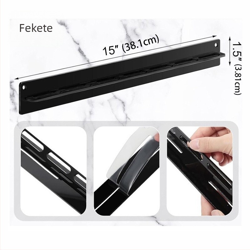 Pinxu akril falra szerelhető szemüveg bemutató, egy réteg, egyszerű forma, művészi stílus, CY-25074