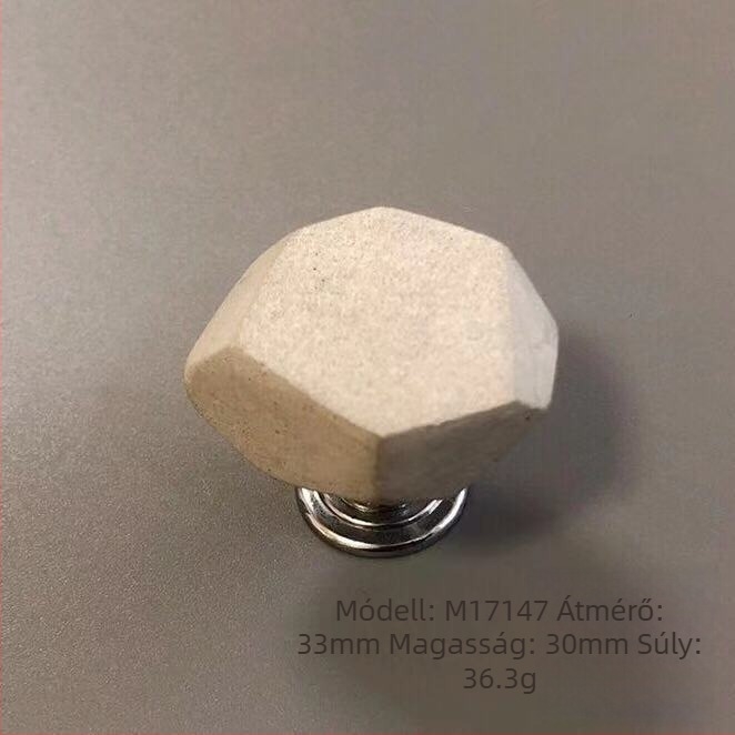ARTIC M19203 - Szekrény- és fiókgogantyú, Anyag: Egyéb; Felületkezelés: Csiszolt; Stílus: Modern egyszerűség, Könnyed luxus