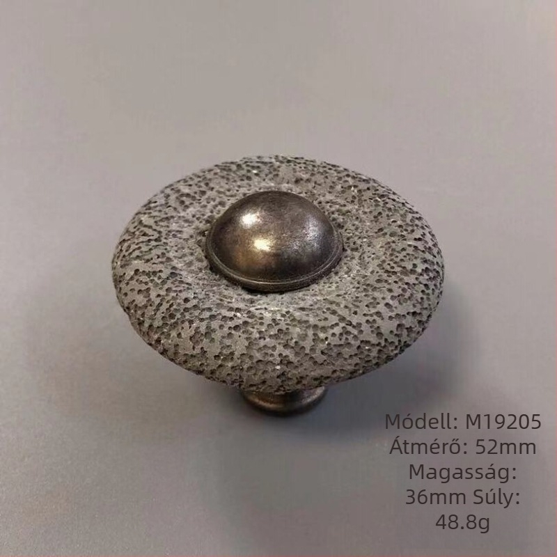 ARTIC M19203 - Szekrény- és fiókgogantyú, Anyag: Egyéb; Felületkezelés: Csiszolt; Stílus: Modern egyszerűség, Könnyed luxus