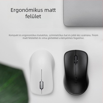 Rapoo 1680 Vezeték nélküli USB egér – 3 gombos, 2.4GHz, 1000dpi, ergonómikus