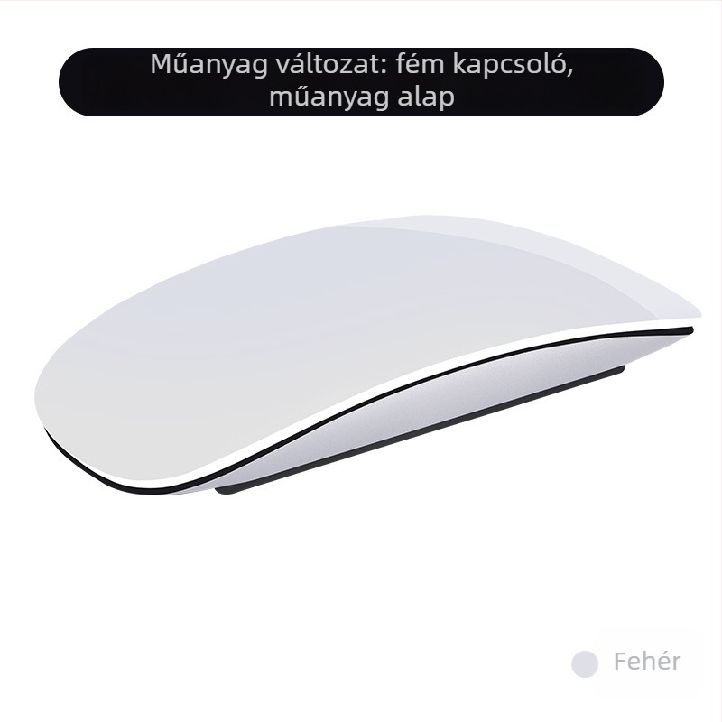 Mac laptophoz Bluetooth egér – 1600 DPI, 2 gomb, Type-C töltés, érintés görgő, vezeték nélküli kapcsolat