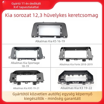 Kia K5/K3/KX5 Android központi vezérlő keret – ABS anyag, 0,3 kg, testreszabható