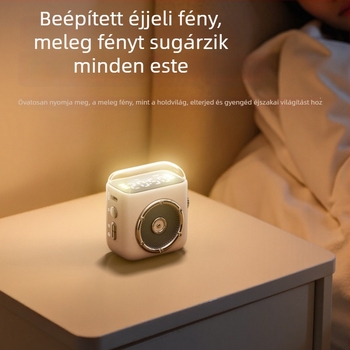 Beépített akkumulátoros Bluetooth hangszóró, 5W kimenet, Bluetooth 5.3, microSD kártya foglalat, 10 m hatótávolság