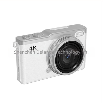 DELANDA D72 tükör nélküli kamera — 64 MP érzékelő, 2,4 hüvelykes LCD-kijelző, elektronikus képstabilizáció, fix objektív, teljes manuális működés