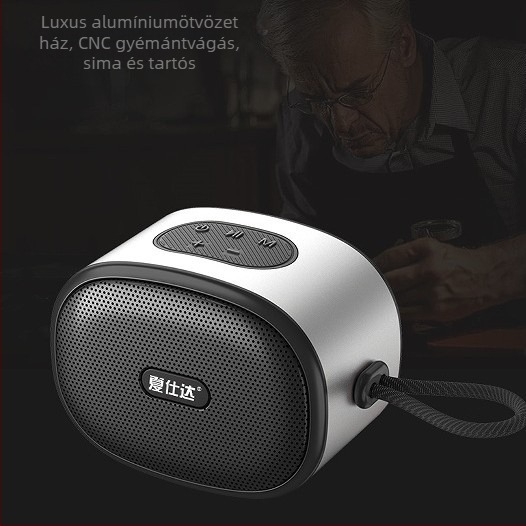 Hordozható Bluetooth hangszóró mélynyomóval - 10W, BT 5.0, 100Hz-20kHz, SNR ≥75 dB, 15 m hatótáv