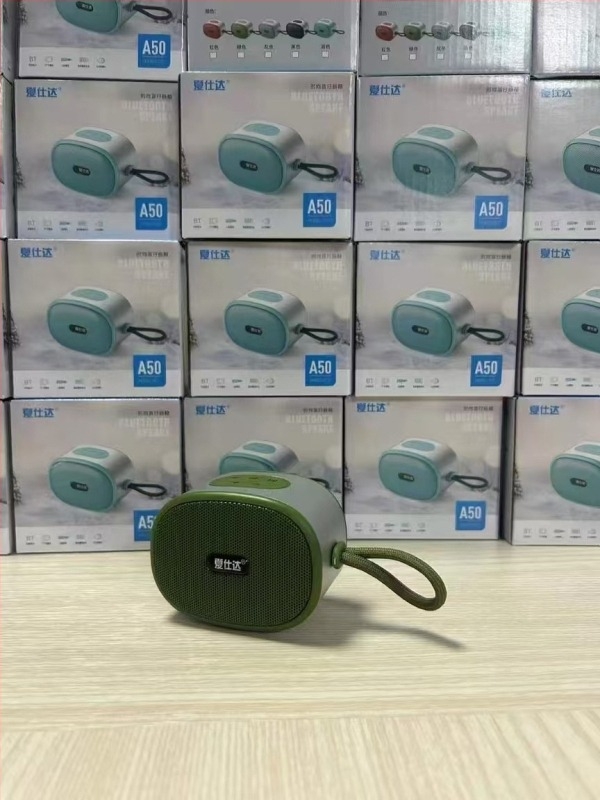Hordozható Bluetooth hangszóró mélynyomóval - 10W, BT 5.0, 100Hz-20kHz, SNR ≥75 dB, 15 m hatótáv