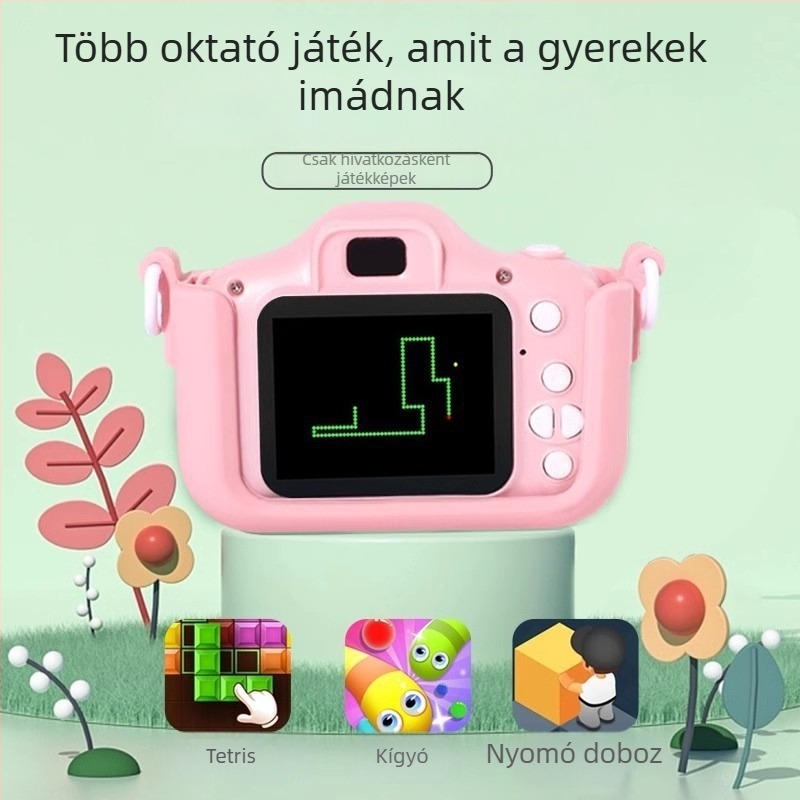 Gyerekeknek szóló kamera – mini HD, műanyag ház, Modell 1