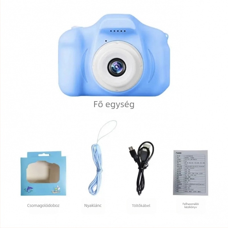 Gyerekeknek szóló kamera – mini HD, műanyag ház, Modell 1