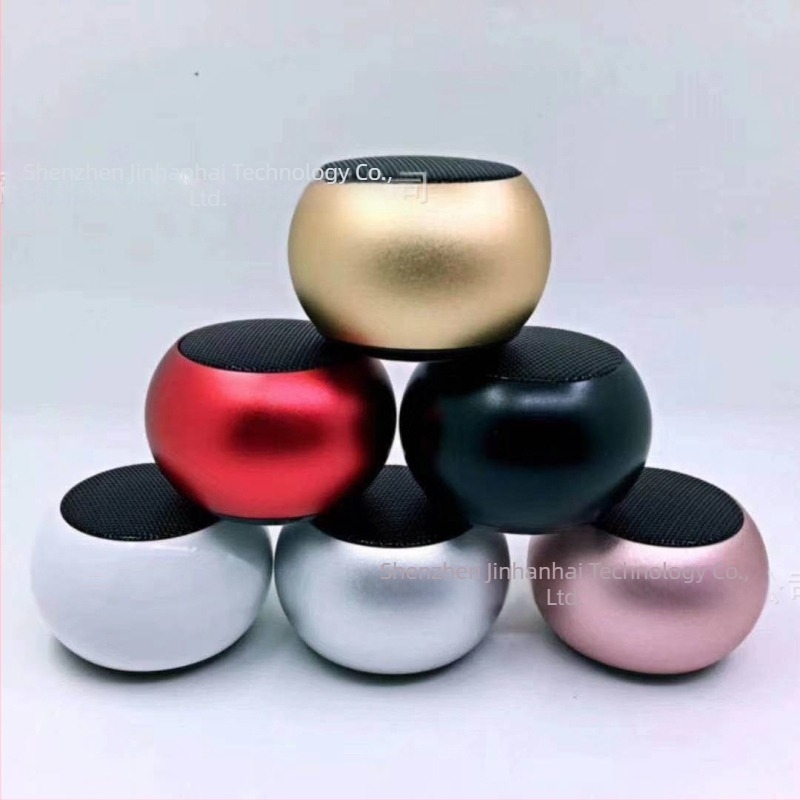 Jin Miao Mini Bluetooth Hangszóró M3 - IPX7 vízálló, 5W teljesítmény, Bluetooth 5.0, frekvencia-tartomány 100 Hz–20 kHz, beépített 300–500 mAh akkumulátor