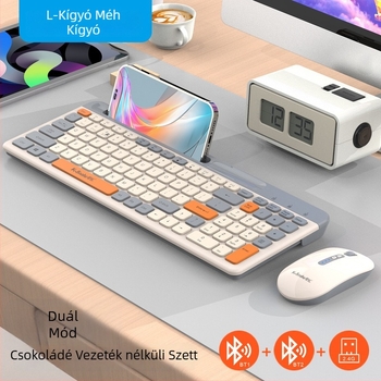 Viper K100 ultra vékony Bluetooth vezeték nélküli billentyűzet, 100 billentyű, vízálló, laptop-kompatibilis