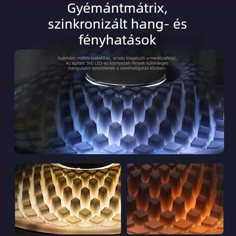 Karaoke Bluetooth hangszóró, 40W, 4 hangszóró, beépített 6000mAh akkumulátor, Bluetooth 5.3, frekvenciatartomány 100 Hz–20 kHz