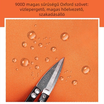 Tűzvédelmi sürgősségi mentő hátizsák kültéri használatra, vízálló, 20–35 L kapacitás, Oxford anyag, ergonómikus hátsó panel, kompatibil 16 hüvelykes laptophoz